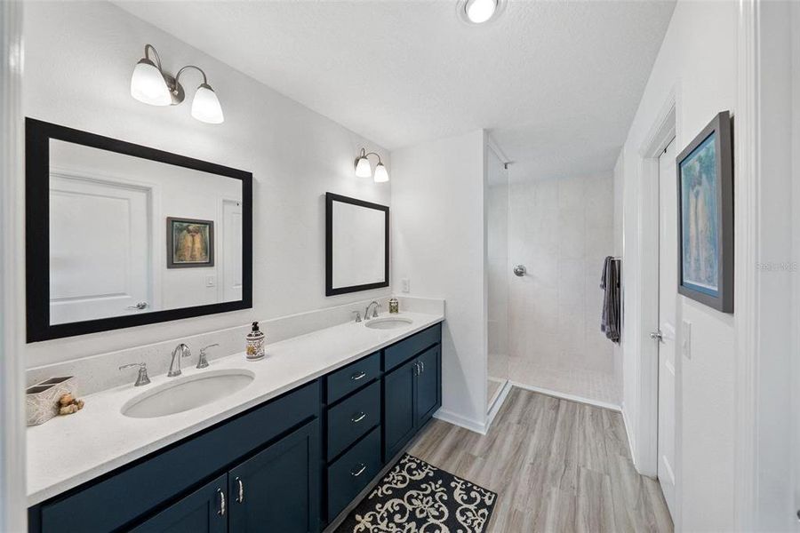 Furnished interior view inside a new home in , The Villages (Image 6).