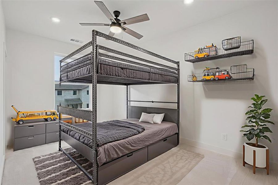 Furnished interior view inside a new home in , Rowlett (Image 18).
