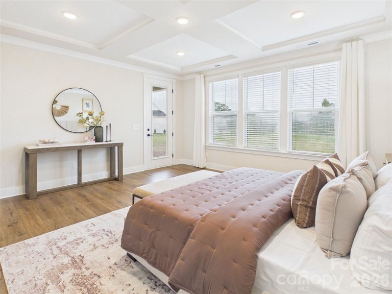 Furnished interior view inside a new home in , Mooresville (Image 26).