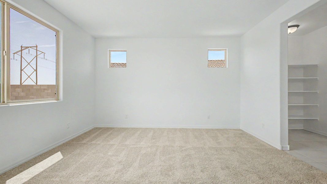 Furnished interior view inside a new home in The Lakes at Rancho El Dorado, Maricopa (Image 18).