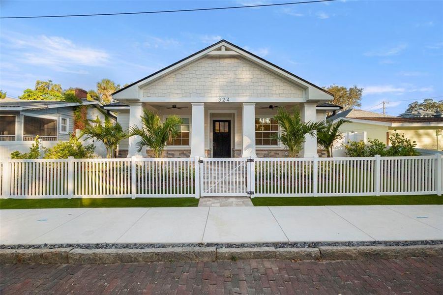 Front exterior of a new home in , Safety Harbor, FL, highlighting curb appeal (Image 2).