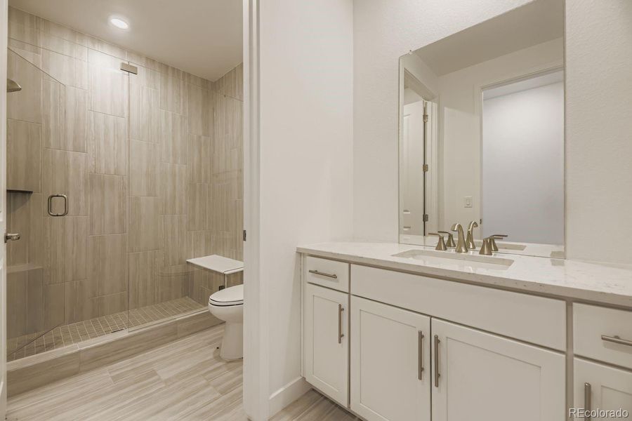 Furnished interior view inside a new home in Red Rocks Ranch: The Grand Collection, Morrison (Image 6).