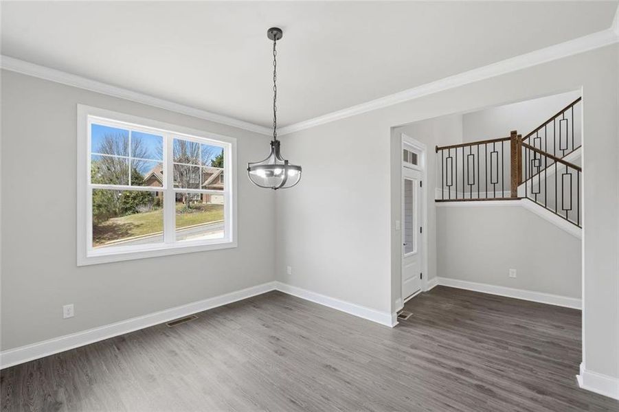 Spacious, unfurnished interior of a new home in , Dawsonville (Image 56).