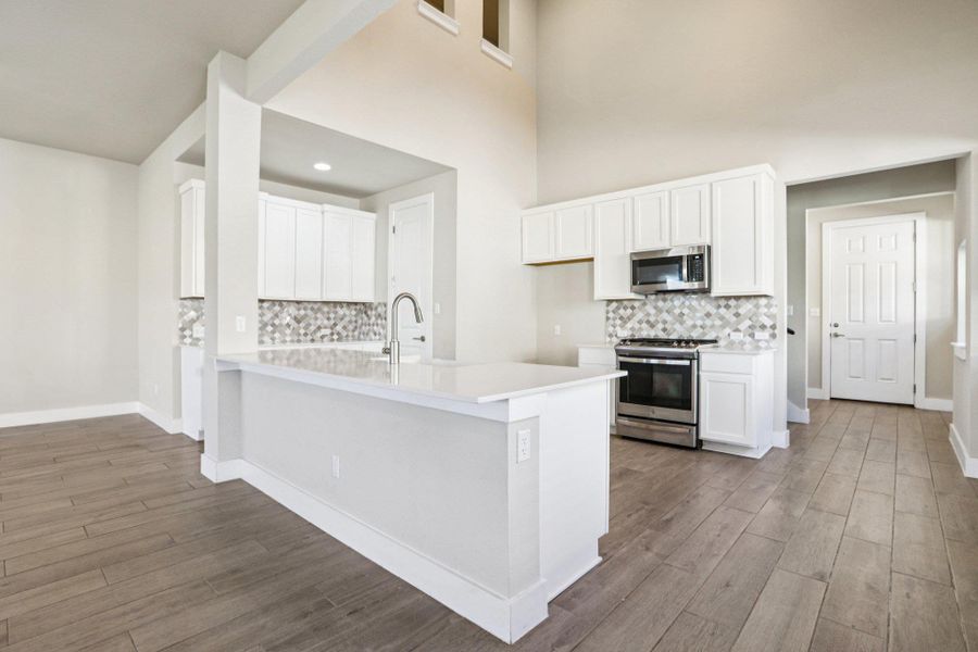 Furnished interior view inside a new home in Orchard Ridge, Liberty Hill (Image 6).