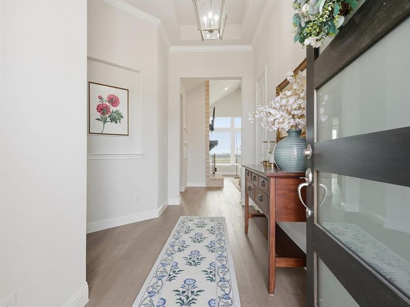 Furnished interior view inside a new home in , New Fairview (Image 32).