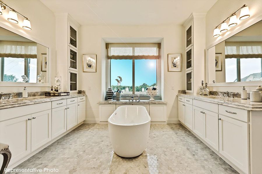 Furnished interior view inside a new home in Park Place, Prosper (Image 10). Furnished interior view inside a new home in Park Place, Prosper (Image 10).