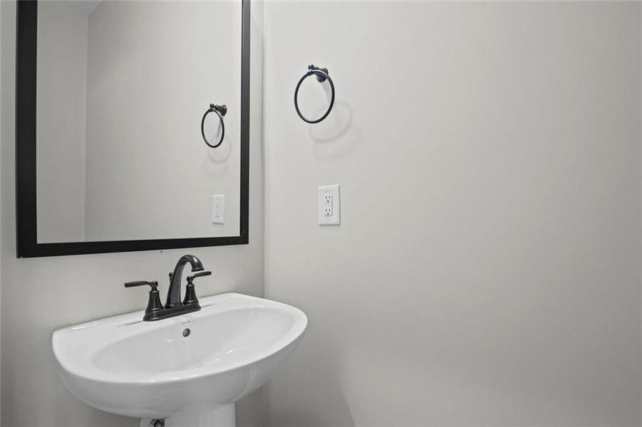 Close-up of interior finishes inside a home in Three Rivers, Rome (Image 13). Close-up of interior finishes inside a home in Three Rivers, Rome (Image 13).