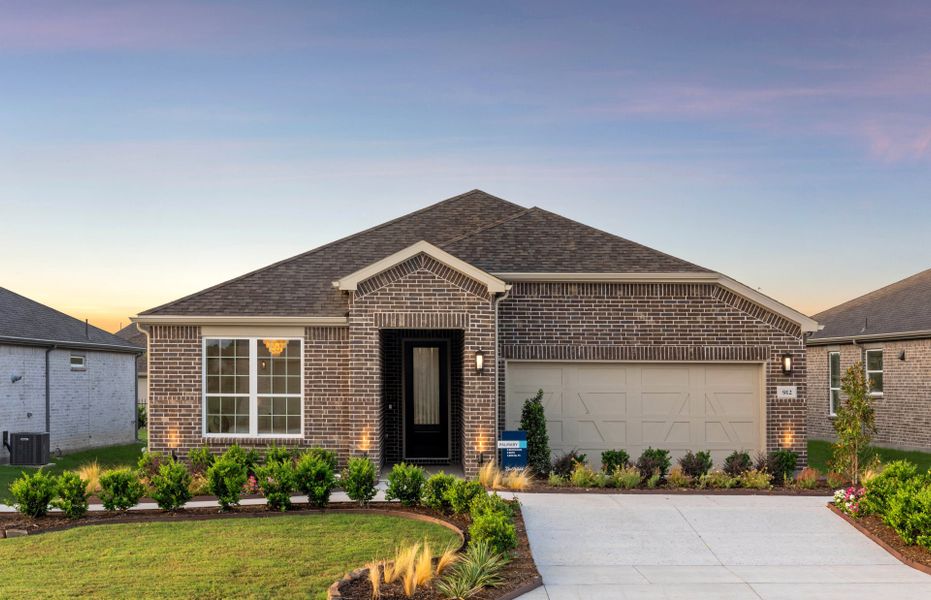 The Palmary, a one-story home with 2-car garage