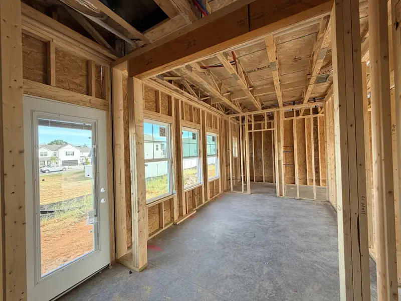In-progress construction of a new home in Wheatfield, Shelbyville, TN (Image 5).