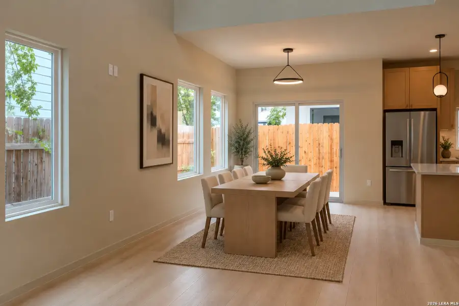 Furnished interior view inside a new home in , San Antonio (Image 5).
