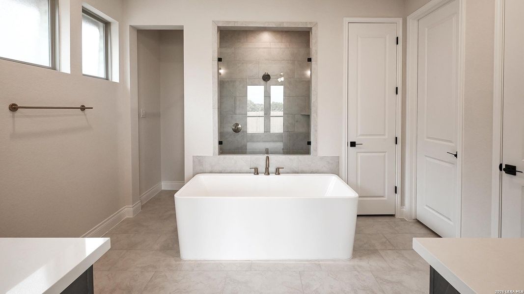 Furnished interior view inside a new home in Legacy at Lake Dunlap, New Braunfels (Image 9).