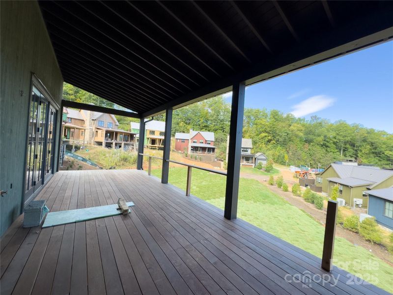 Exterior details and patio area of a home in , Sylva (Image 3).