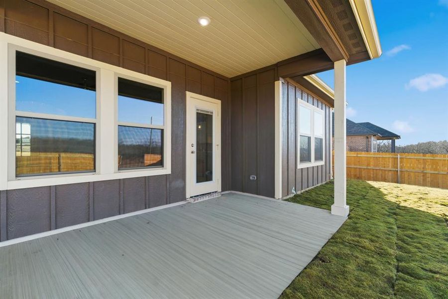 Exterior details and patio area of a home in , Bridgeport (Image 3).
