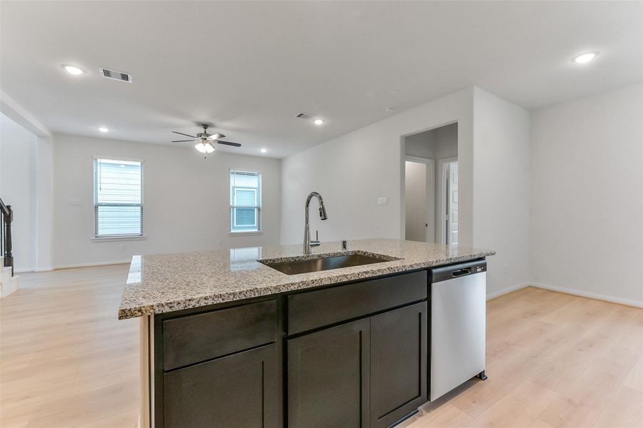 Furnished interior view inside a new home in , Houston (Image 14).