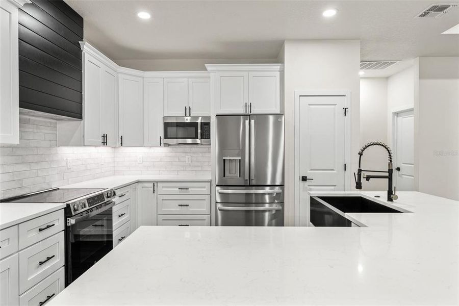 Furnished interior view inside a new home in , Weeki Wachee (Image 9). Furnished interior view inside a new home in , Weeki Wachee (Image 9).