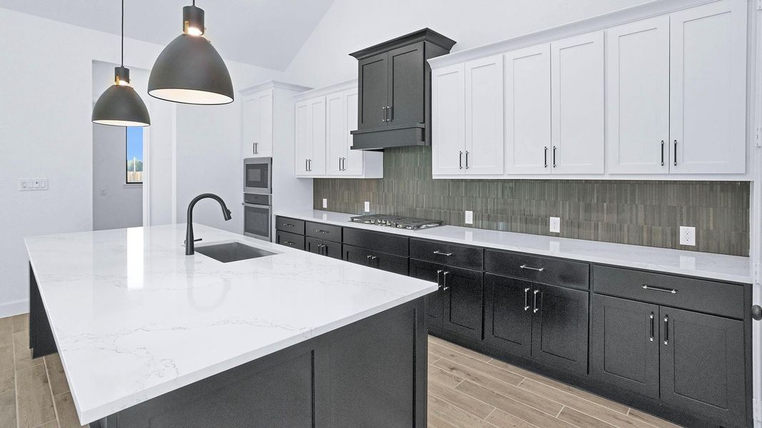 Furnished interior view inside a new home in Colton 55', Montgomery (Image 9). Furnished interior view inside a new home in Colton 55', Montgomery (Image 9).