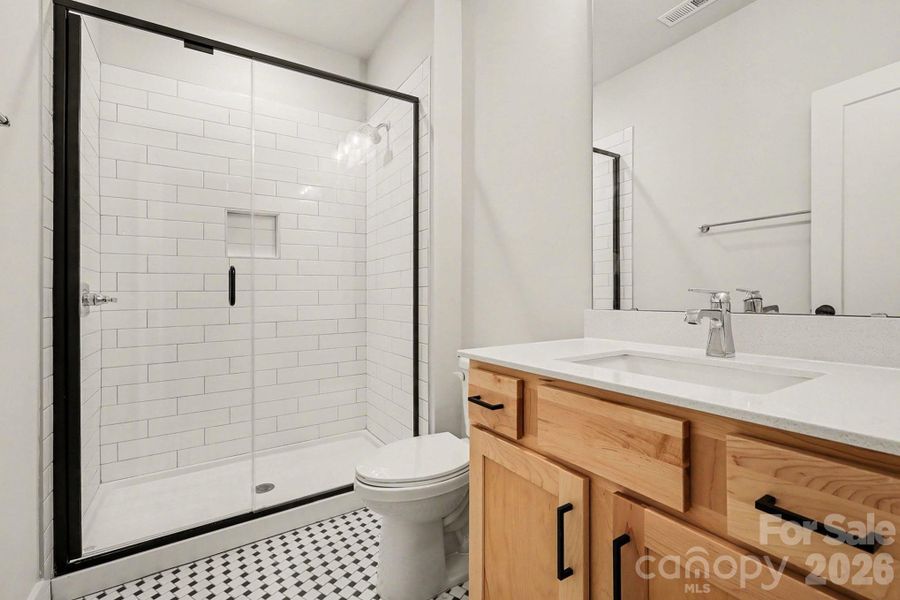 Furnished interior view inside a new home in , Charlotte (Image 14).