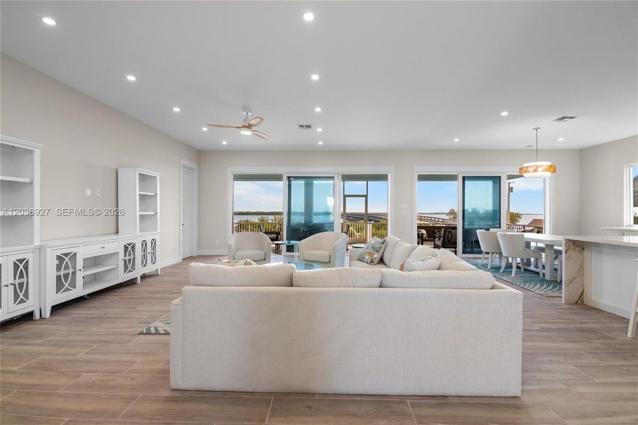 Furnished interior view inside a new home in , Big Pine Key (Image 9).