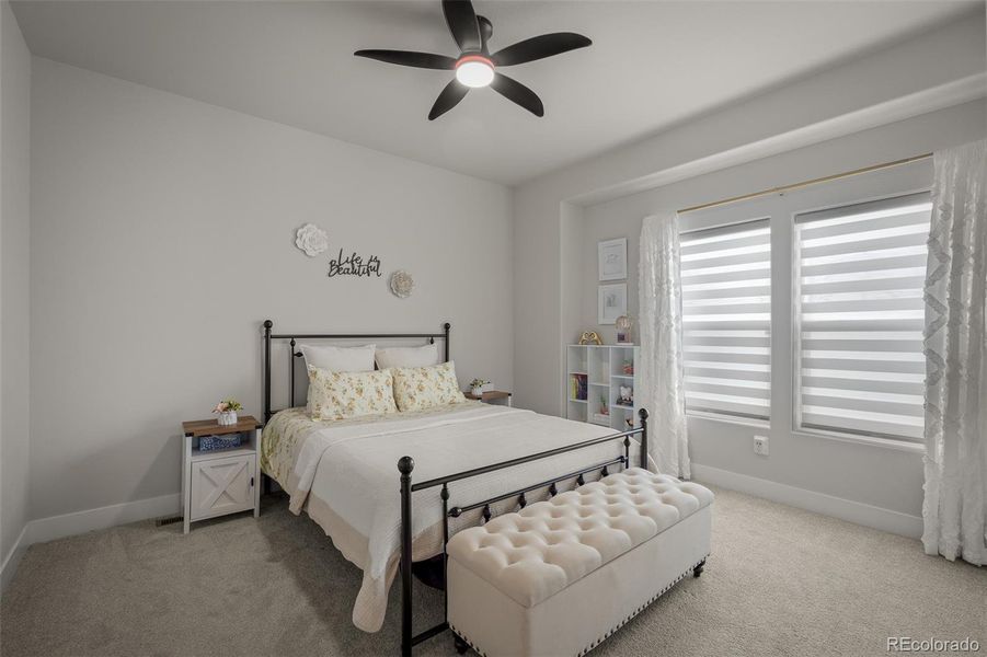 Furnished interior view inside a new home in , Colorado Springs (Image 25).