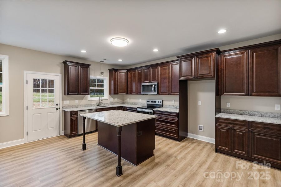 Furnished interior view inside a new home in , China Grove (Image 9).