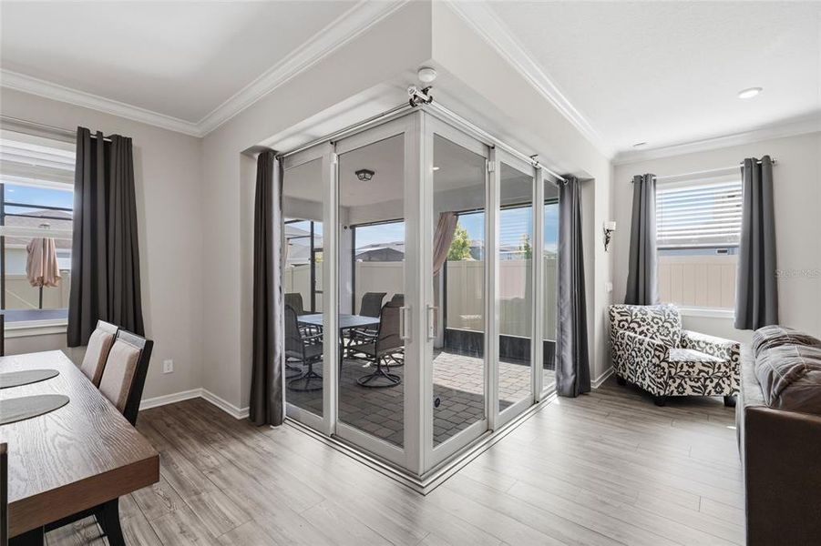Furnished interior view inside a new home in , Kissimmee (Image 37).
