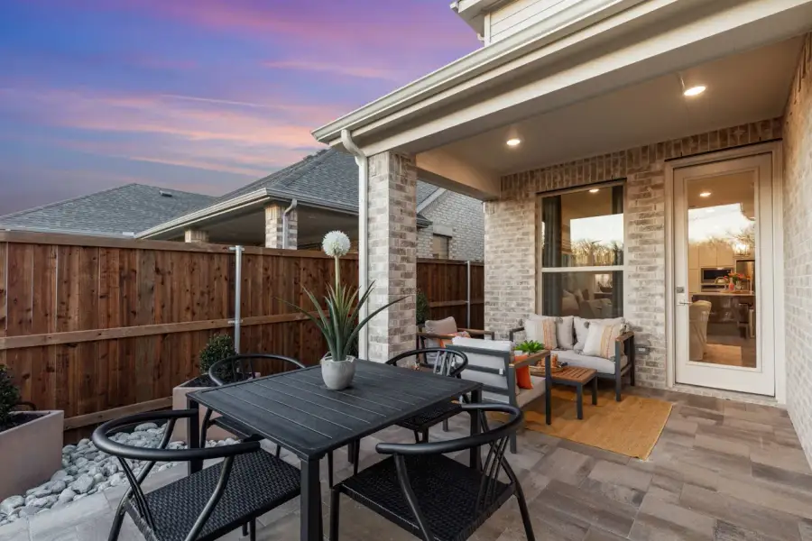 Representative Patio - some options shown Representative Patio - some options shown