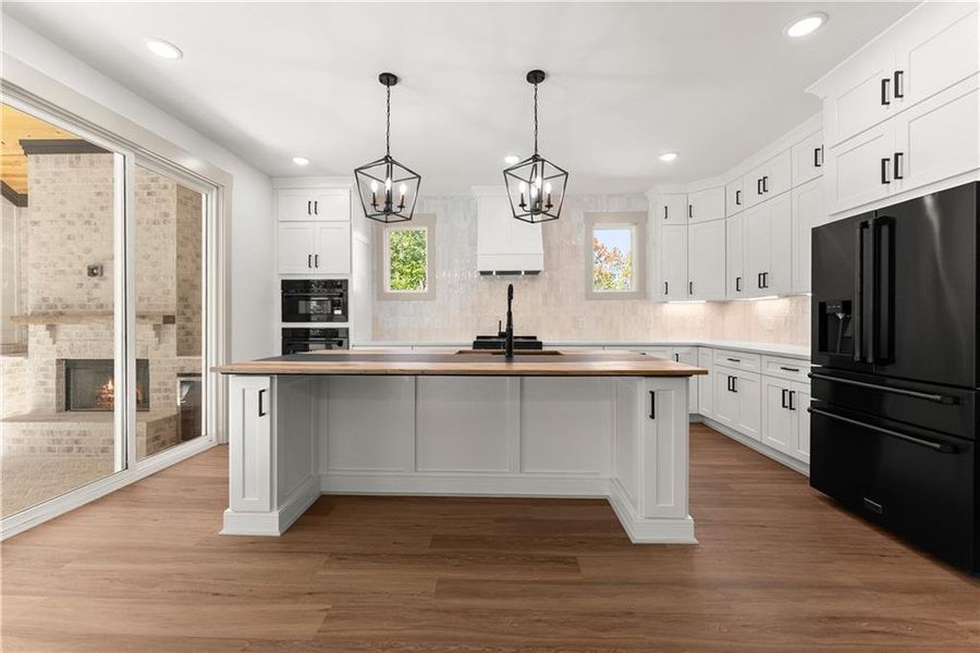 Furnished interior view inside a new home in , Baldwin (Image 19).