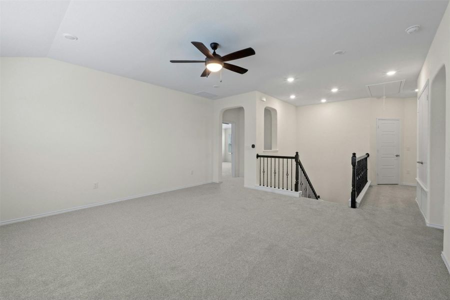 Spacious, unfurnished interior of a new home in McKinney Crossing, Austin (Image 28). Spacious, unfurnished interior of a new home in McKinney Crossing, Austin (Image 28).