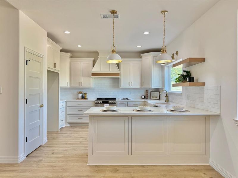 Furnished interior view inside a new home in , Bluff Dale (Image 15).