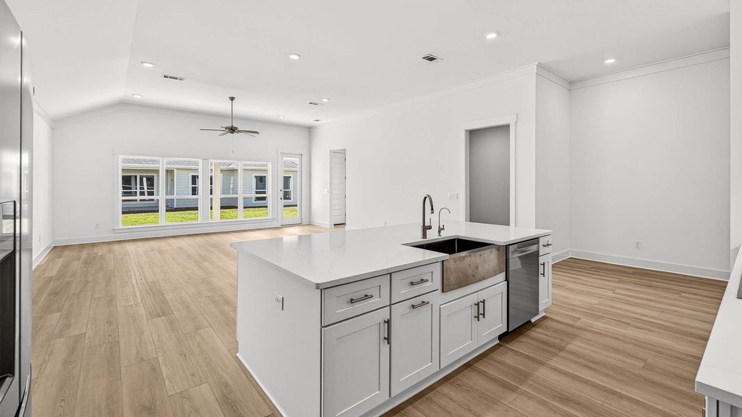 Furnished interior view inside a new home in WindMark Beach, Port Saint Joe (Image 10).