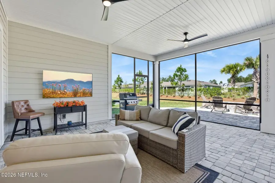 Exterior details and patio area of a home in RiverTown, St. Johns (Image 26).