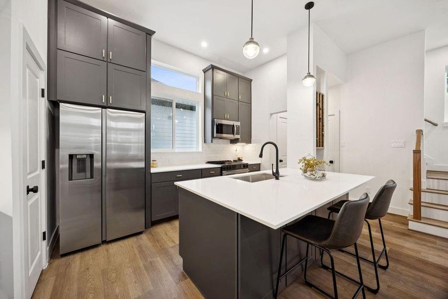 Furnished interior view inside a new home in , Houston (Image 25). Furnished interior view inside a new home in , Houston (Image 25).