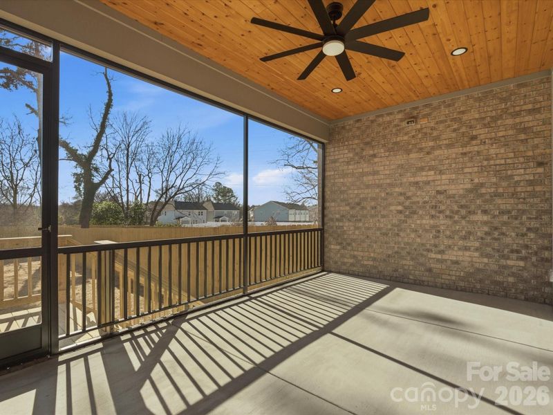 Exterior details and patio area of a home in , Charlotte (Image 3). Exterior details and patio area of a home in , Charlotte (Image 3).