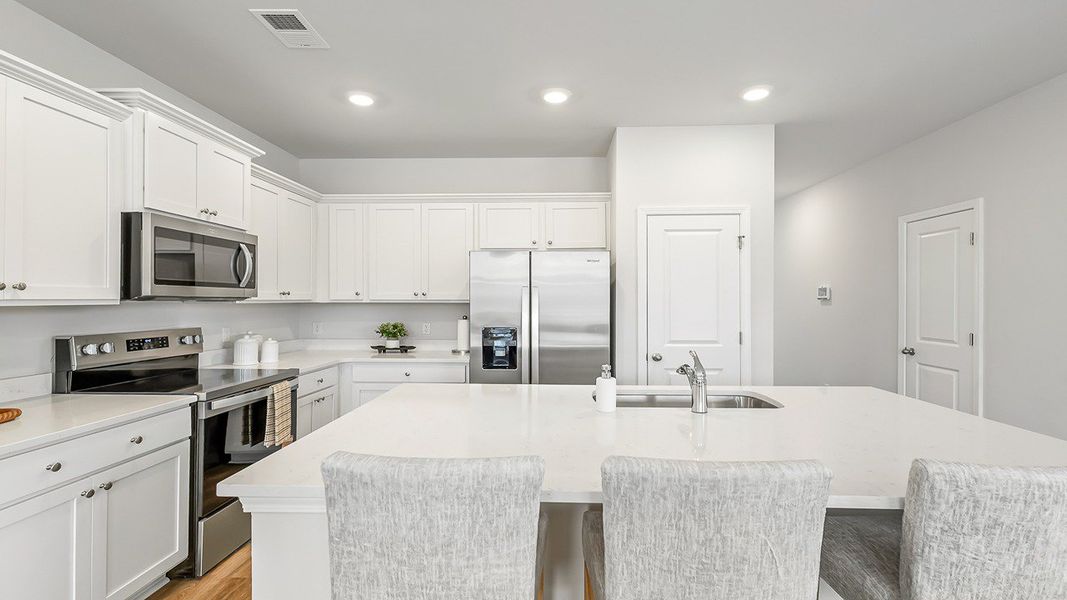 Representative furnished interior of a home built from the Davis by D.R. Horton in Marion Village, Santee (Image 11).