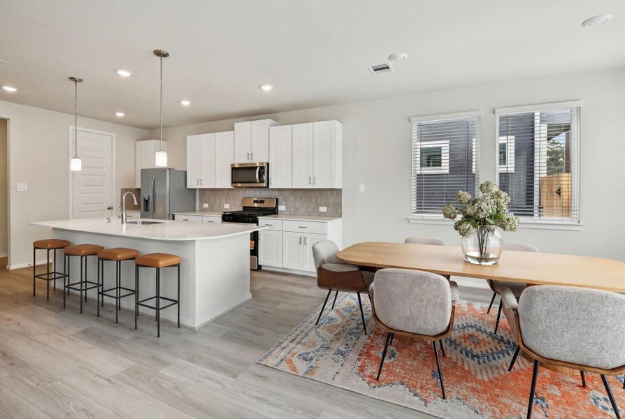Photo is not of the actual home, but is an inspirational photo of builder’s model home and may depict options, furnishings, and/or decorator features that are not included.