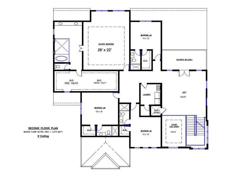 2D floor plan layout of this home in , Marietta, GA (Image 4).