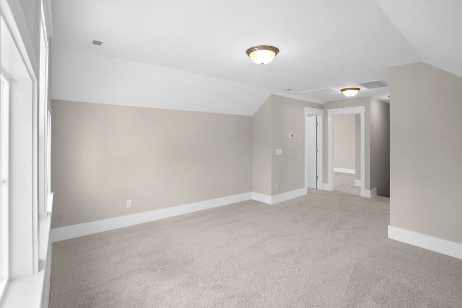 Spacious, unfurnished interior of a new home in Osprey Landing, Southport (Image 35).