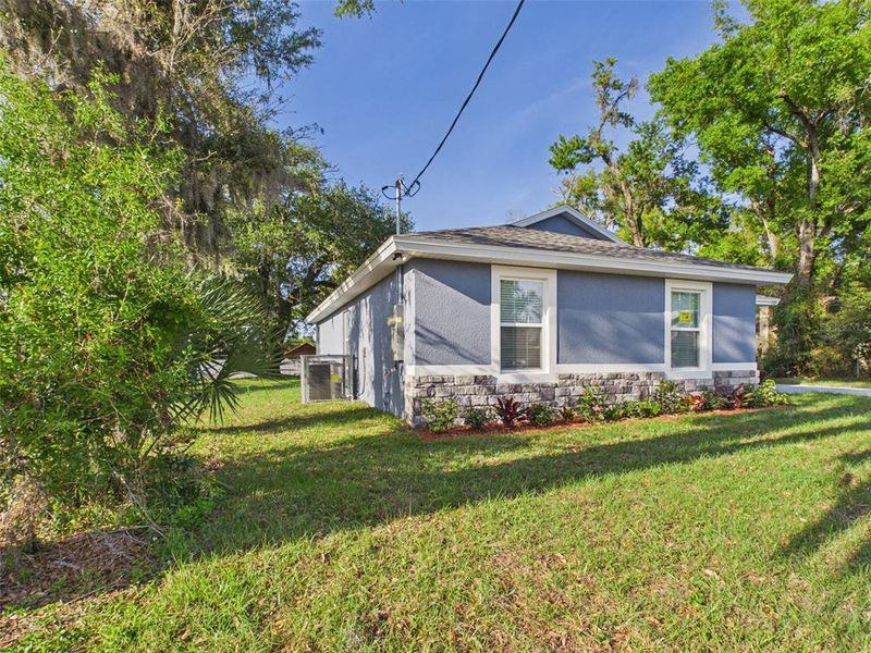 Exterior details and patio area of a home in , Lakeland (Image 19). Exterior details and patio area of a home in , Lakeland (Image 19).