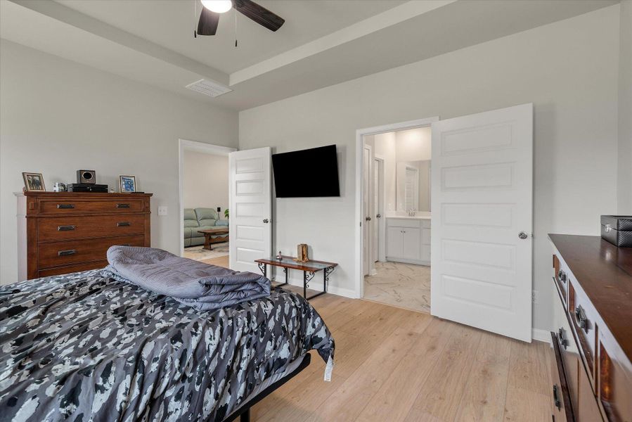 Furnished interior view inside a new home in Horizons at Summers Corner | 55+, Summerville (Image 32).