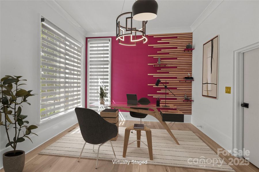 Furnished interior view inside a new home in , Charlotte (Image 13). Furnished interior view inside a new home in , Charlotte (Image 13).