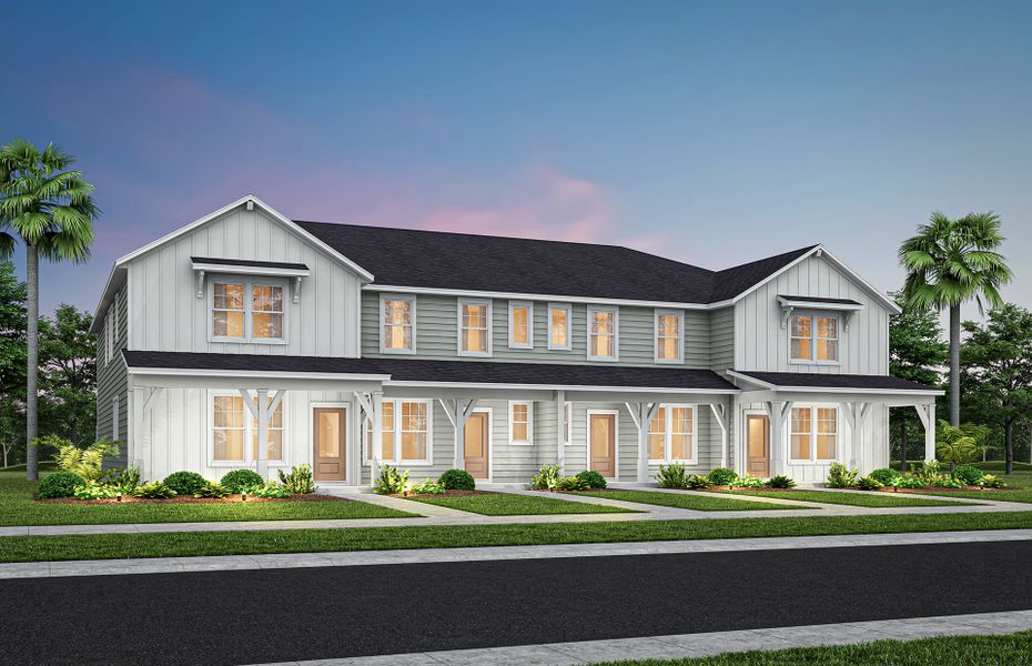 New construction townhome - Julep Exterior New construction townhome - Julep Exterior