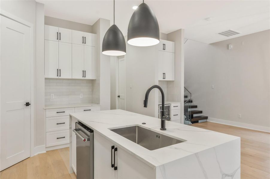 Furnished interior view inside a new home in , Houston (Image 5).