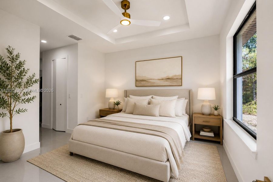 Furnished interior view inside a new home in , Lehigh Acres (Image 35).