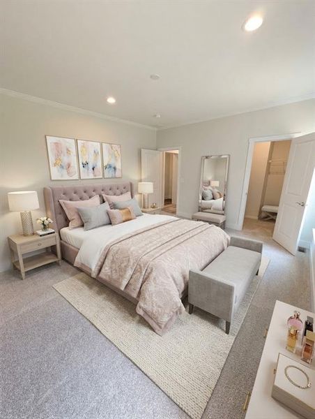 Furnished interior view inside a new home in , Gainesville (Image 9).
