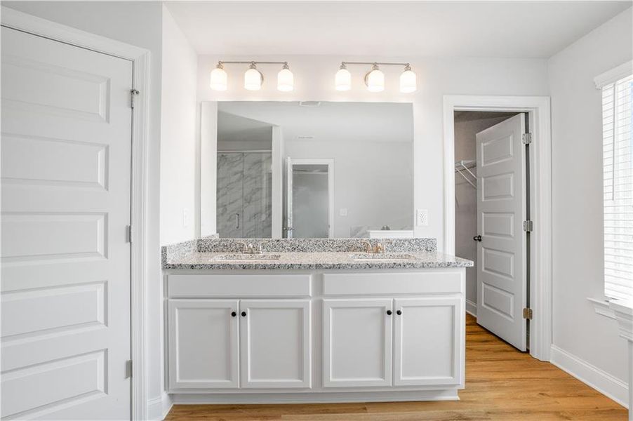 Furnished interior view inside a new home in Killian Manor at The Adares, Adairsville (Image 9).