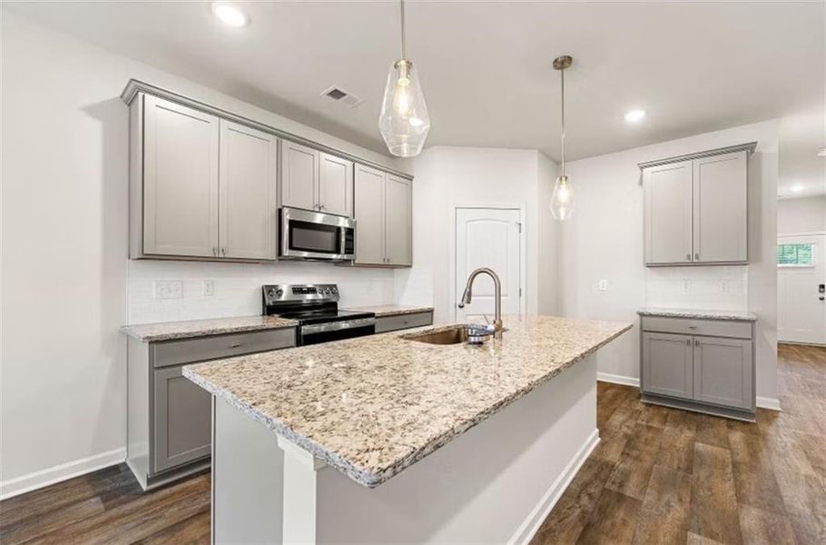 Furnished interior view inside a new home in Carolina, Palmetto (Image 3). Furnished interior view inside a new home in Carolina, Palmetto (Image 3).