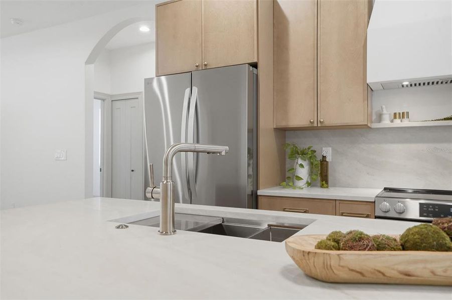 Close-up of interior finishes inside a home in , Tampa (Image 20).