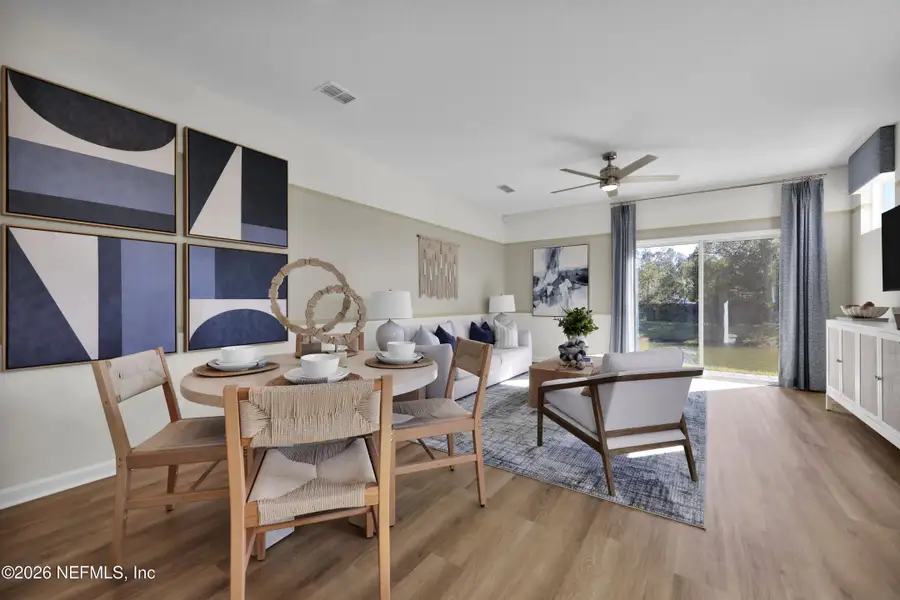 Furnished interior view inside a new home in Baxley Villas, Middleburg (Image 4).