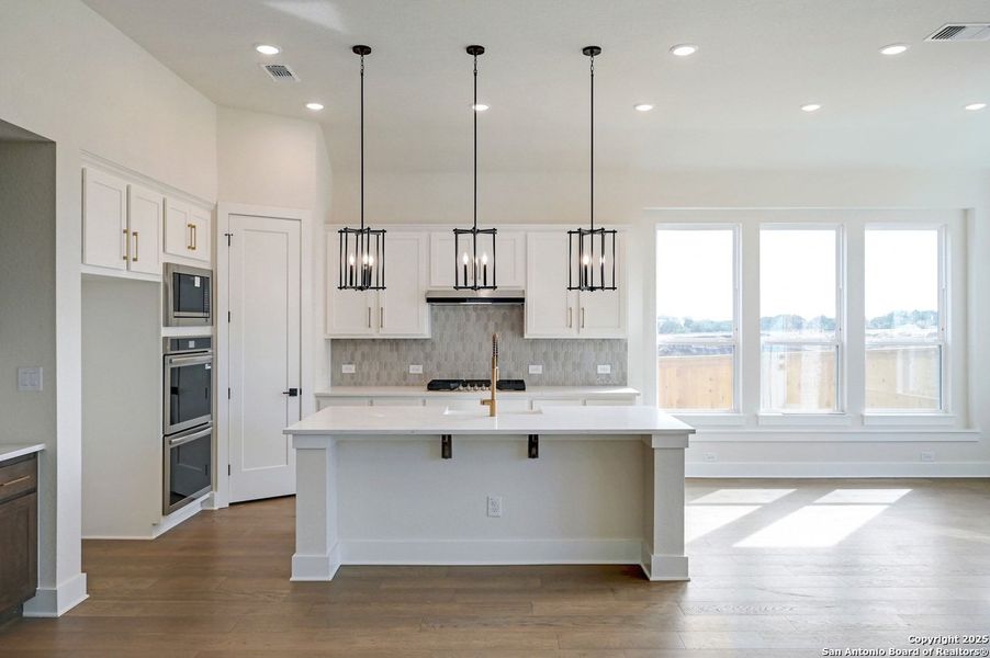 Furnished interior view inside a new home in Mayfair: 50ft. lots, New Braunfels (Image 13).