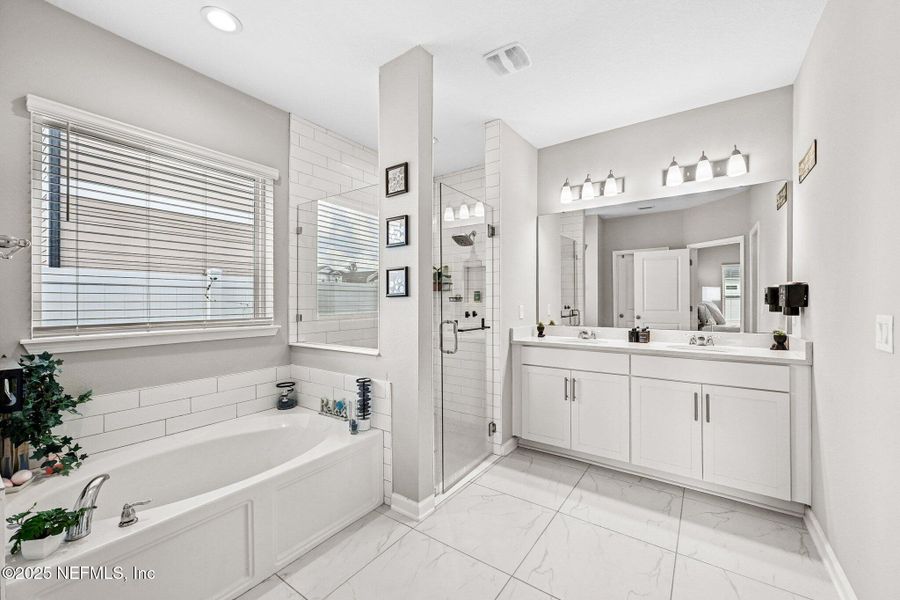 Furnished interior view inside a new home in Cordova Palms, St. Augustine (Image 8).